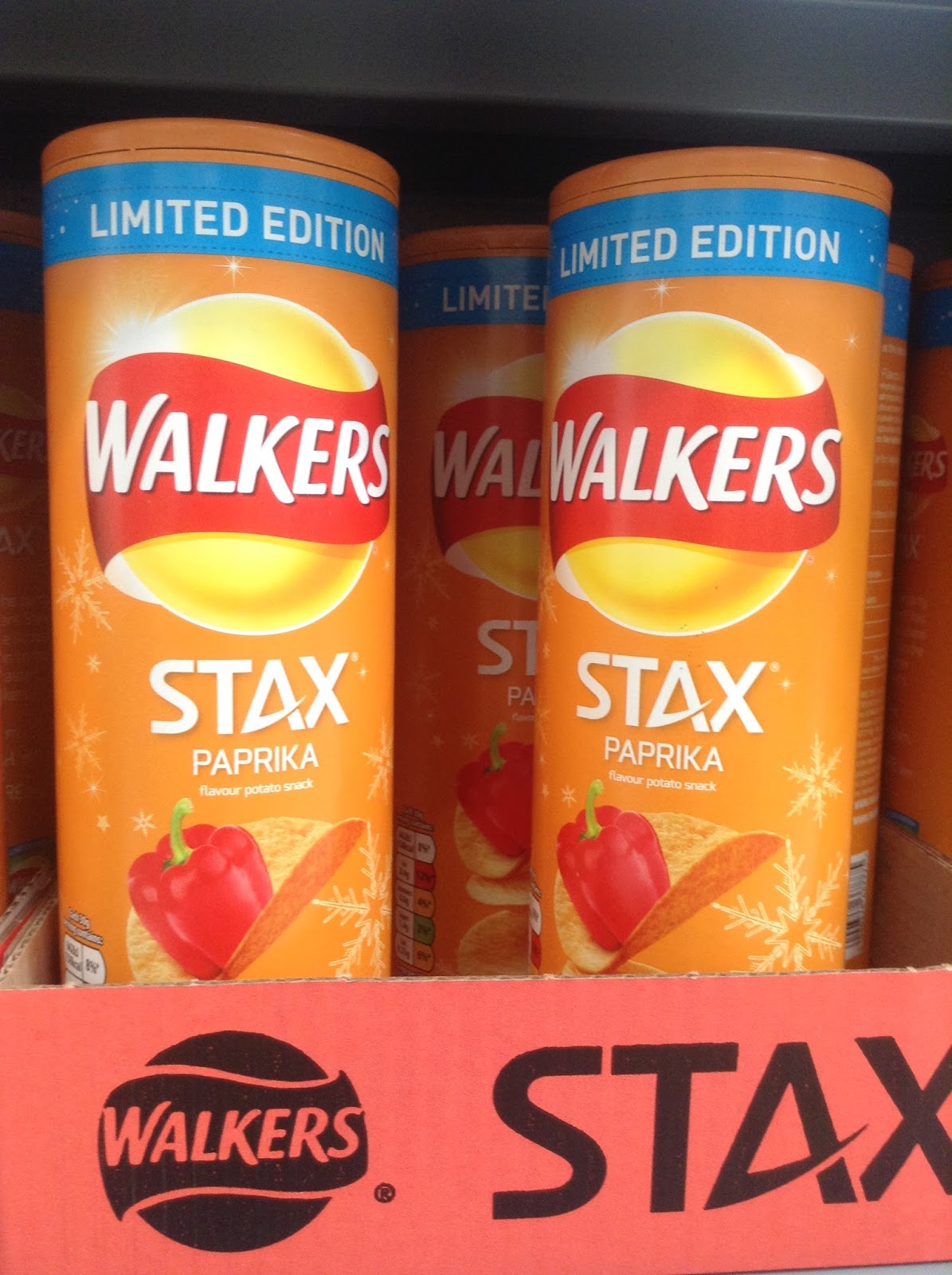 Spotted In Shops! Walkers Stax, Cadbury Snow Balls, New Crisps & More!
