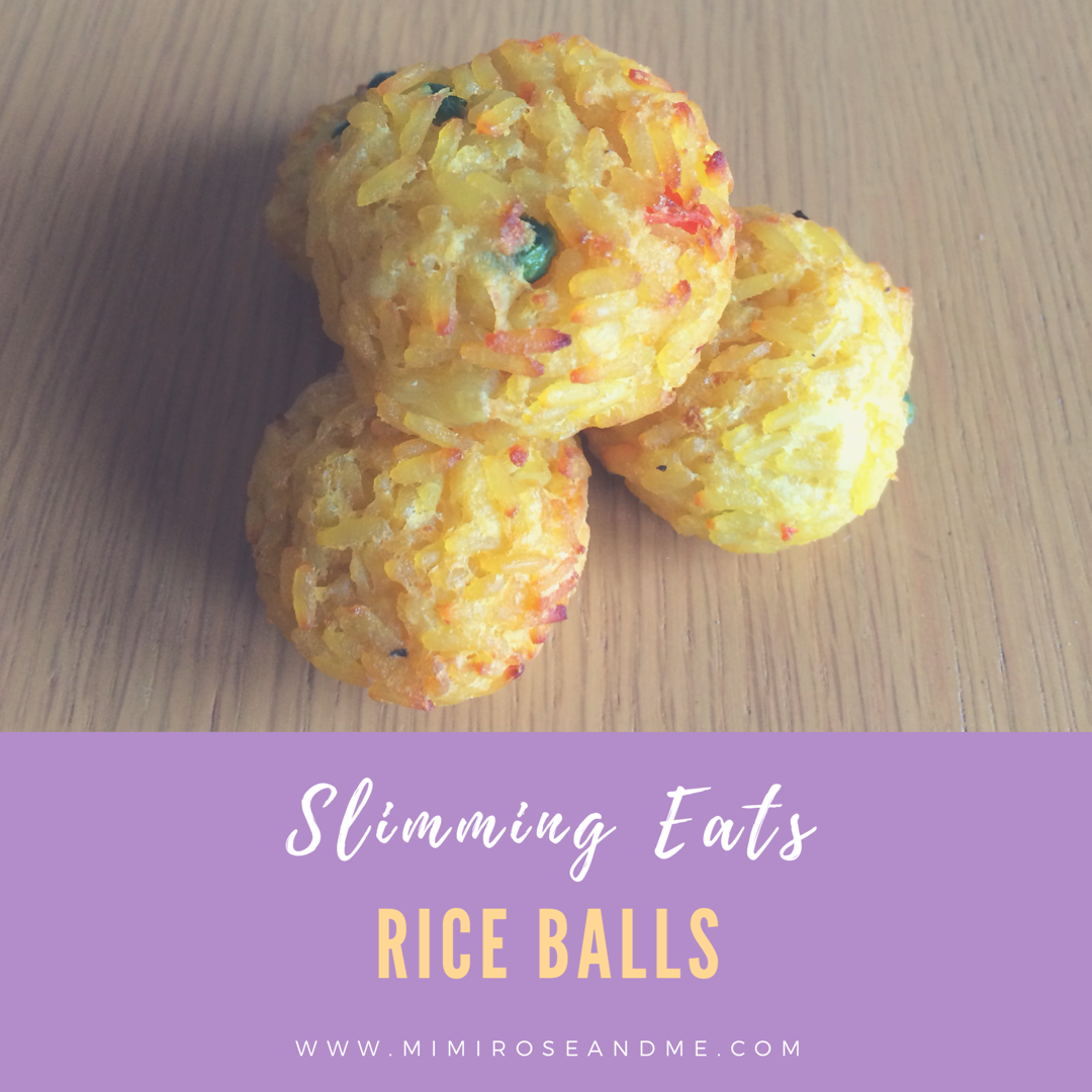 Slimming Eats Savoury Rice Balls — Mimi Rose and Me