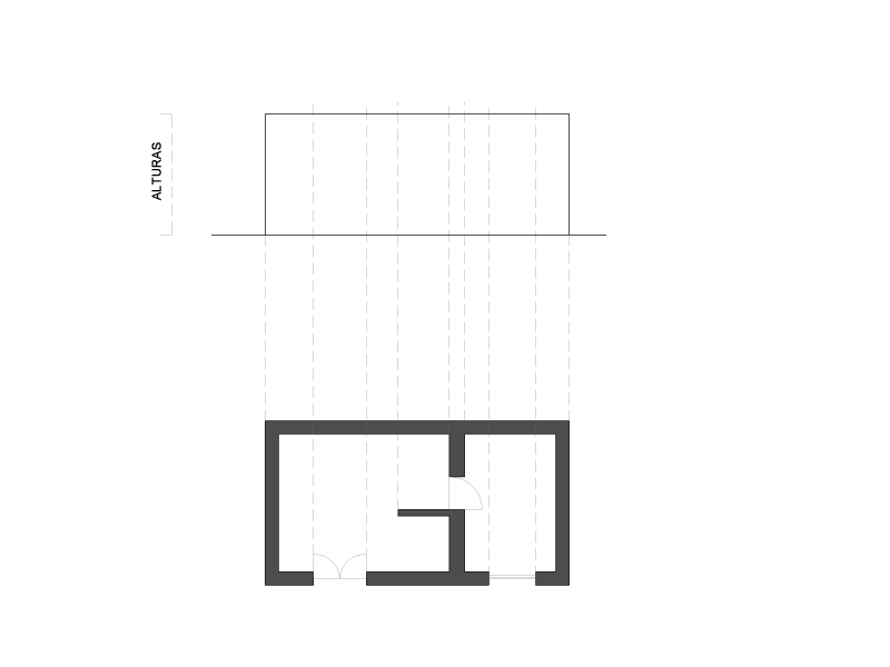 IMOARQ Arquitectura y más Cómo hacer un alzado y sección IMOARQ Arquitectura y más Cómo hacer un alzado y sección