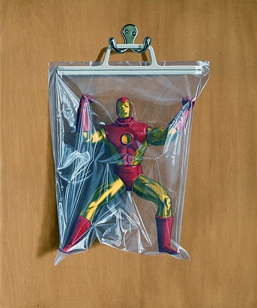 13-Tony-Stark-Iron-Man-Simon-Monk-Bagged-Superheroes-in-Painting-www-designstack-co