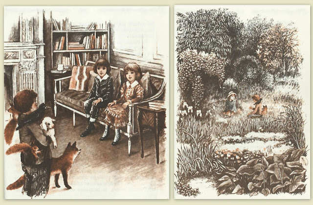 Tajemniczy Ogród Test 4 Klasa Mały pokój z książkami: W gąszczu ilustracji - "Tajemniczy ogród" F. H