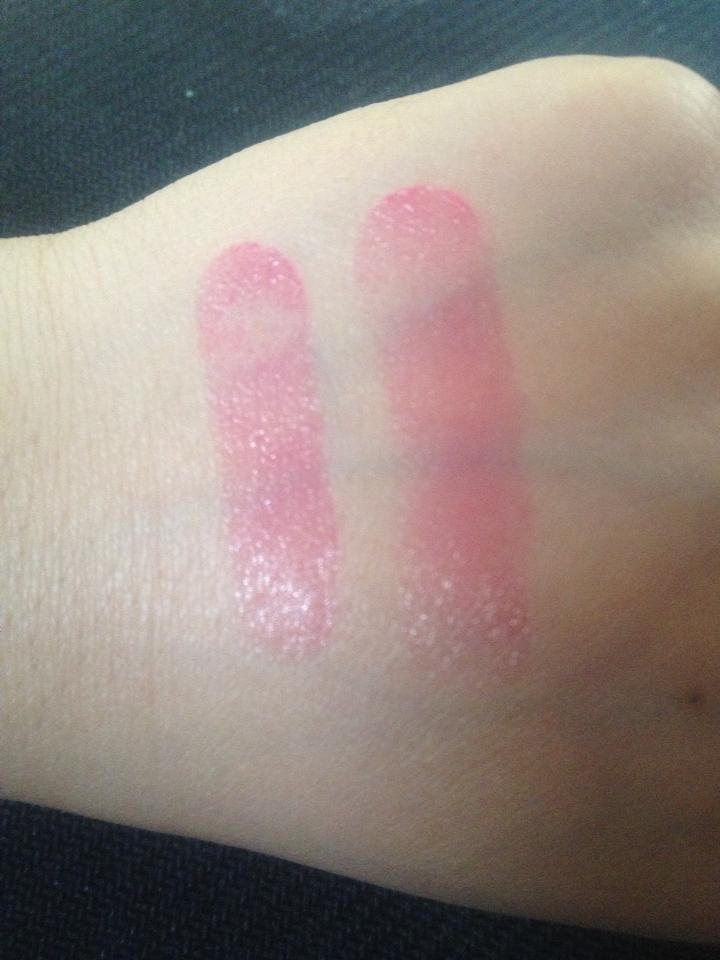 Mistletea Review Essence Glow tinted lip balms