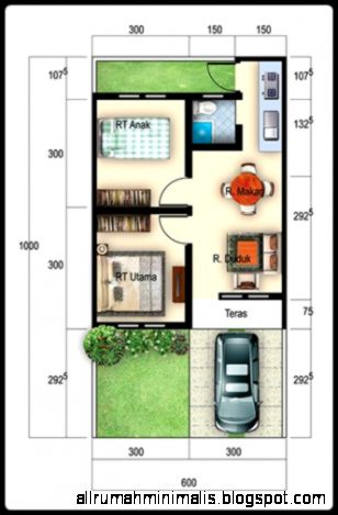 18+ Sketsa Rumah Minimalis Type 36, Yang Indah!