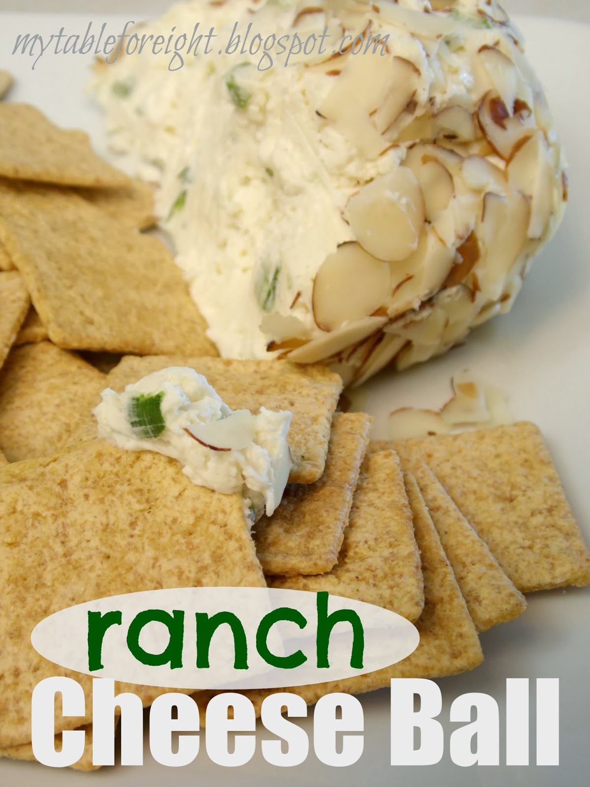 My Table For Eight {by Jen} Ranch Cheese Ball