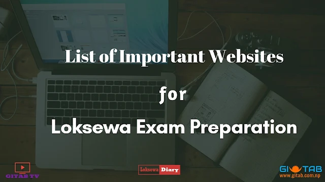 List of Important Website for Loksewa Preparation