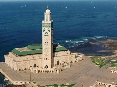 Masjid Sultan Hassan II Maroko Istana di Atas Samudera