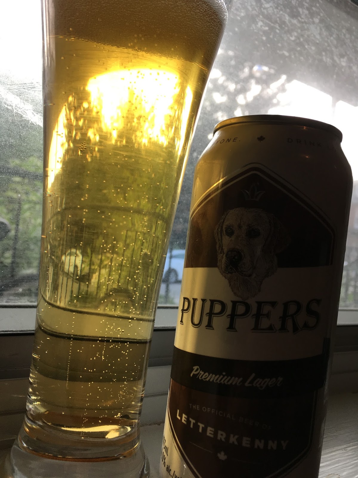 Stout Man in a Bitter World Puppers Premium Lager
