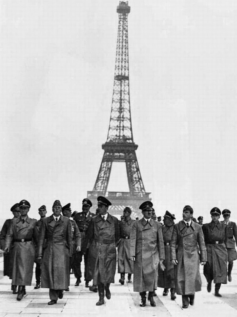 Photographs Of Hitler s Triumphant Tour Of Paris 1940 Rare photographs-of-hitler-s-triumphant-tour-of-paris-1940-rare