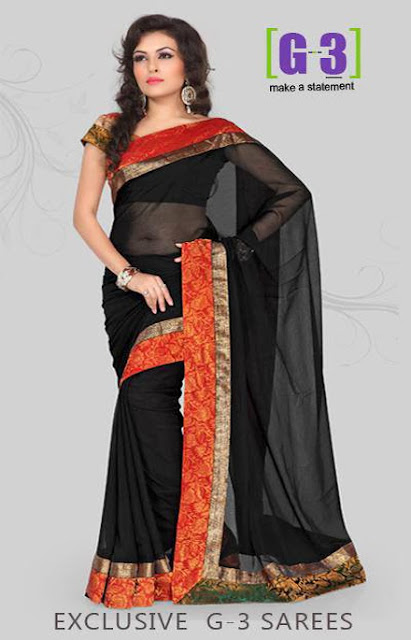 Black Magic | Sarees Collection 2013 By G3 Fashion