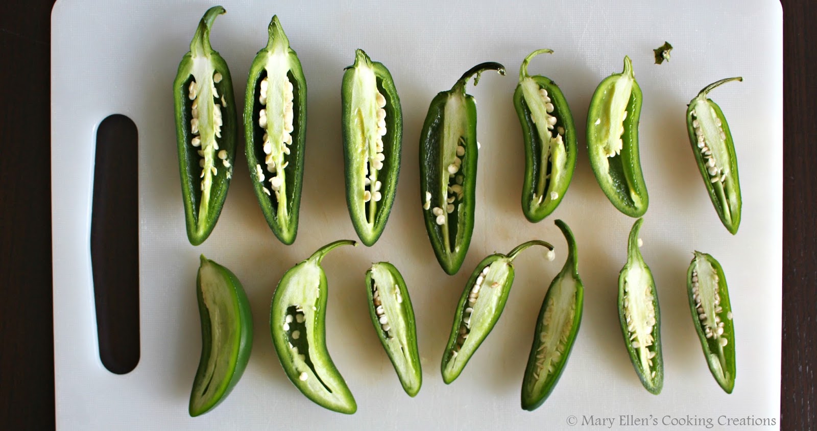 Mary Ellen's Cooking Creations Cheesy BLT Stuffed Jalapenos