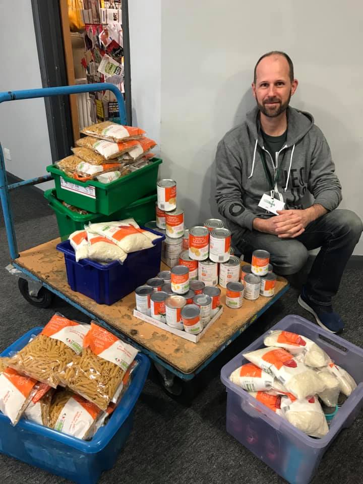 Steve on Hastings Hastings Foodbank Thanks!