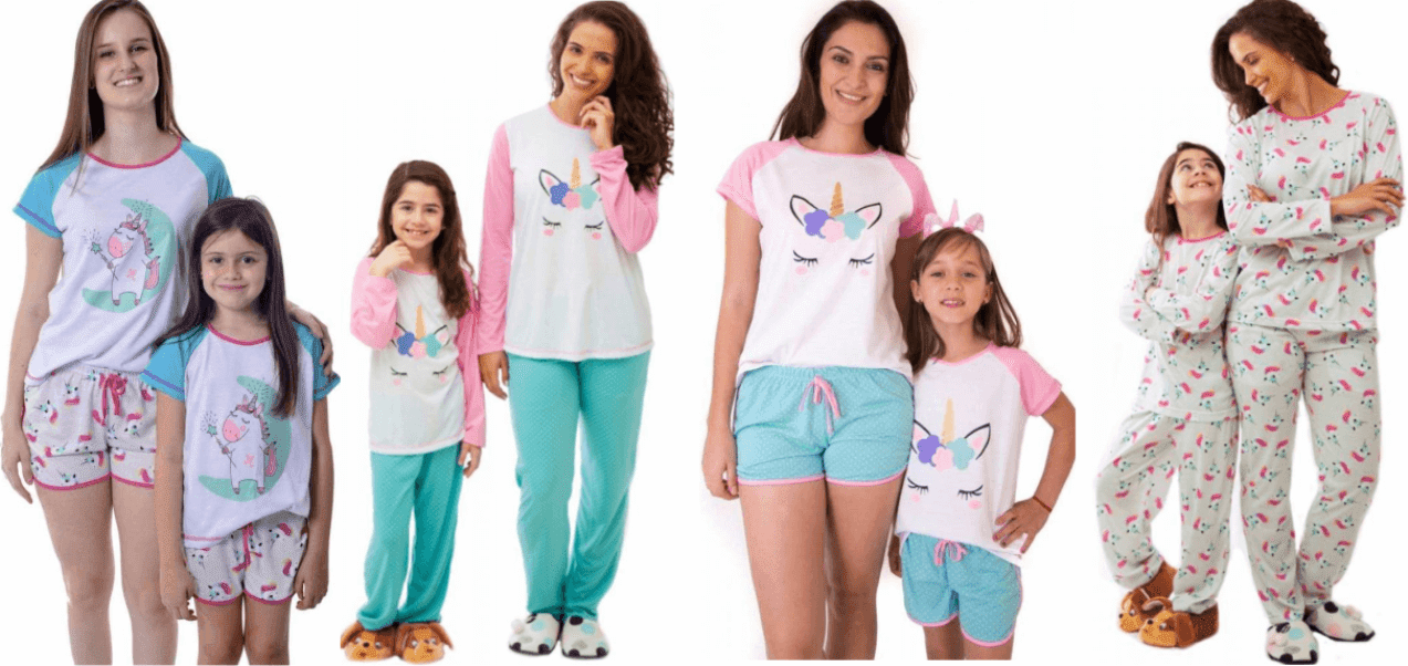 Mania Pijamas loja online, onde os pijamas são feitos com amor!