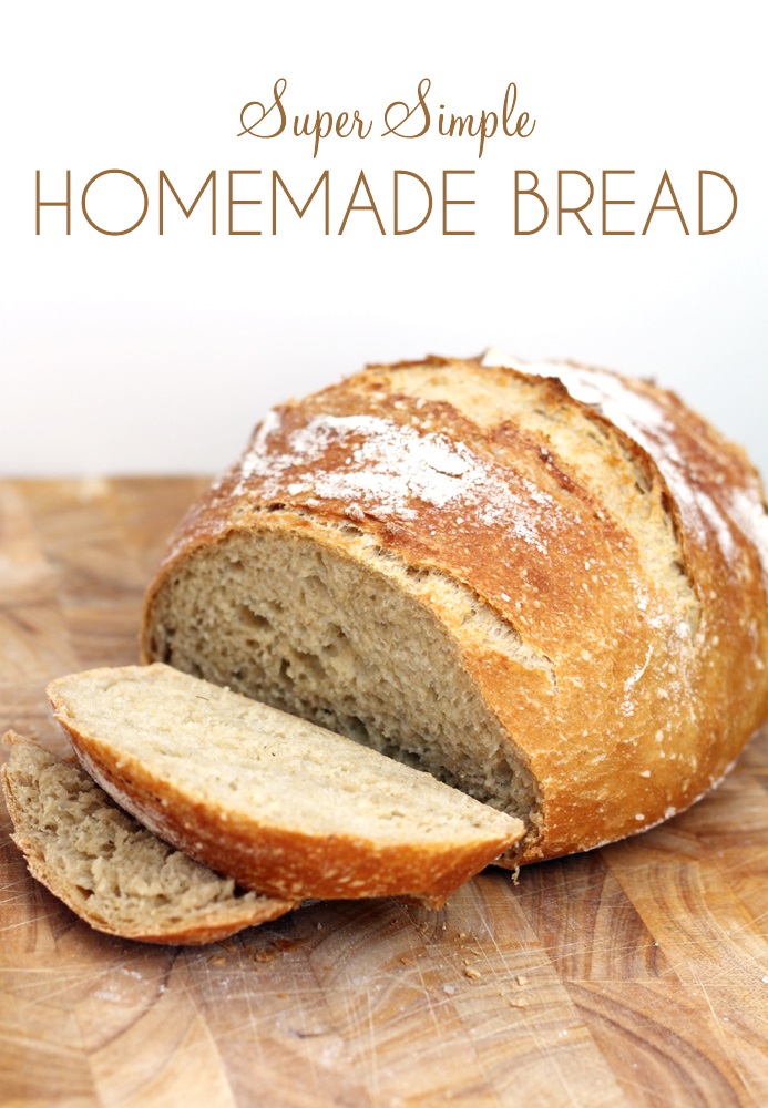 Super Simple Homemade Bread