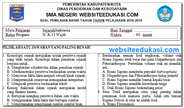 Kunci Jawaban Sejarah Indonesia Kelas 10 Kurikulum 2013 Seputar Sejarah Kunci Jawaban Sejarah Indonesia Kelas 10 Kurikulum 2013 Seputar Sejarah
