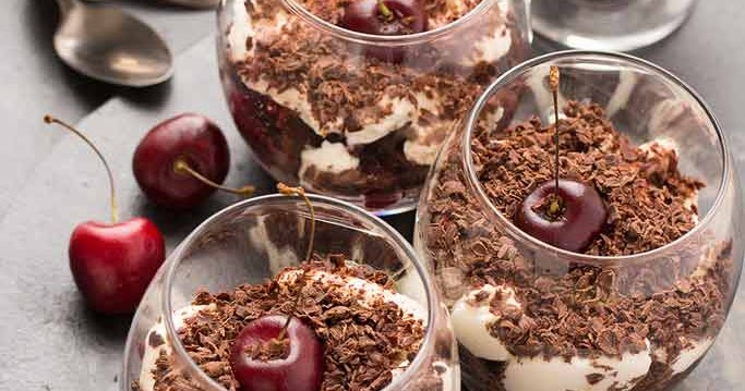 Black Forest Trifle ~ Lincy's Cook Art