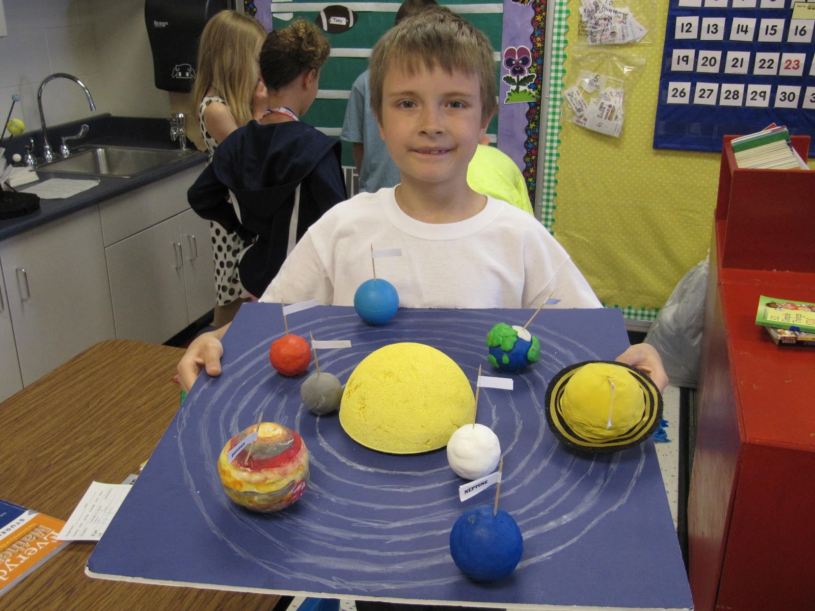 Mrs. Reese's Third Grade: Solar System Projects