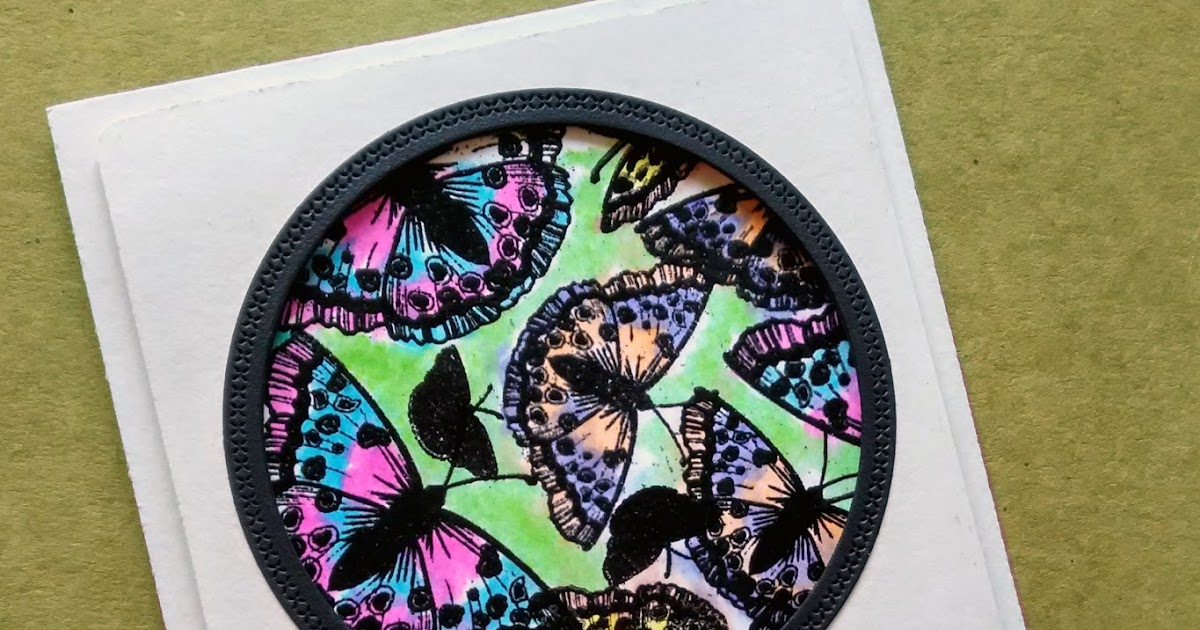 Paint Paper Scissors Stained Glass Technique...