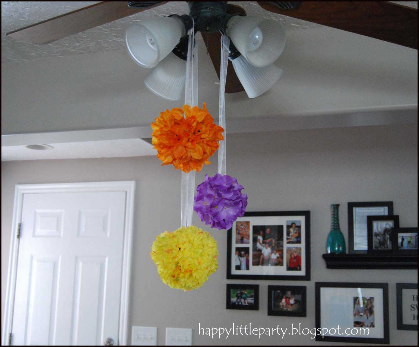 Happy Little Party: Spring Flower Balls