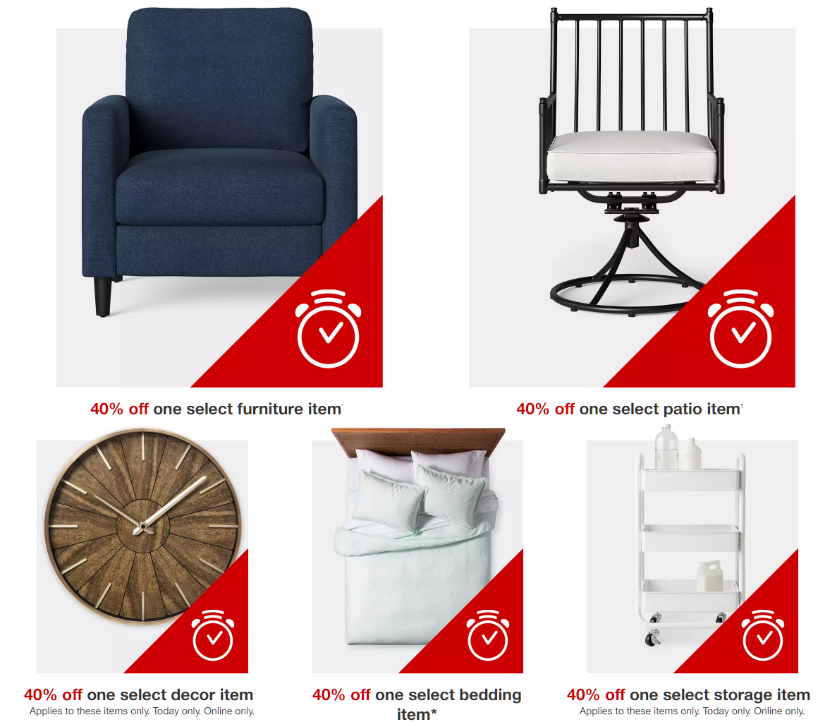 40 Off Home Items On Target Online Today Great Deals On Patio