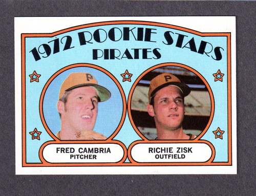 Fred Cambria (and Richie Zisk) 1972 baseball card
