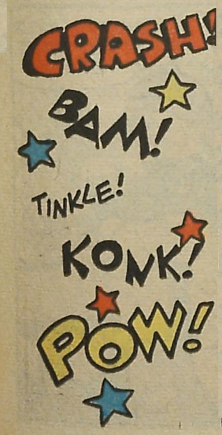 Comic book sound effects