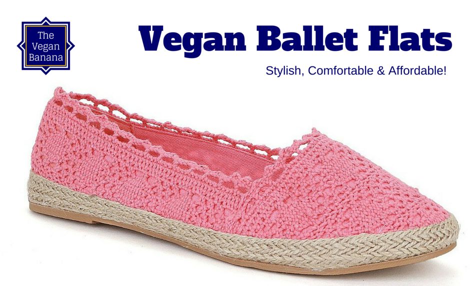 Shelly's Super Spiffy Stuff Vegan Ballet Flats For Women
