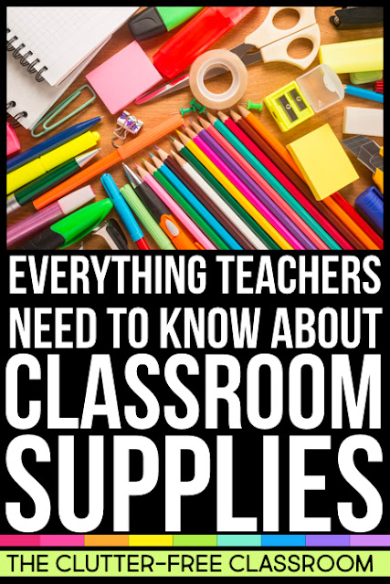 classroom supplies a list of essential must haves for teachers teachers must haves