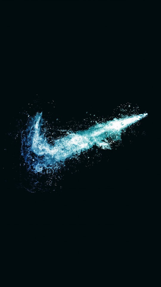Nike Logo Water Explosion  Android Best Wallpaper