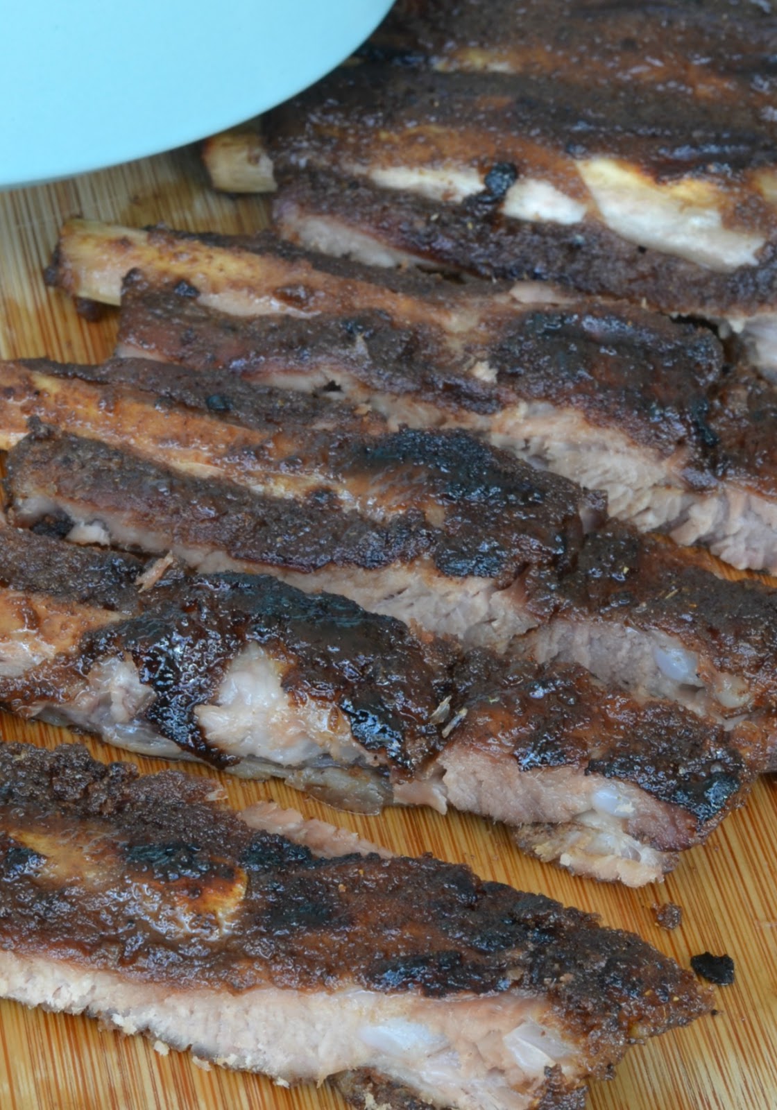 BBQ Indian Spiced Ribs with Sticky Ginger Glaze