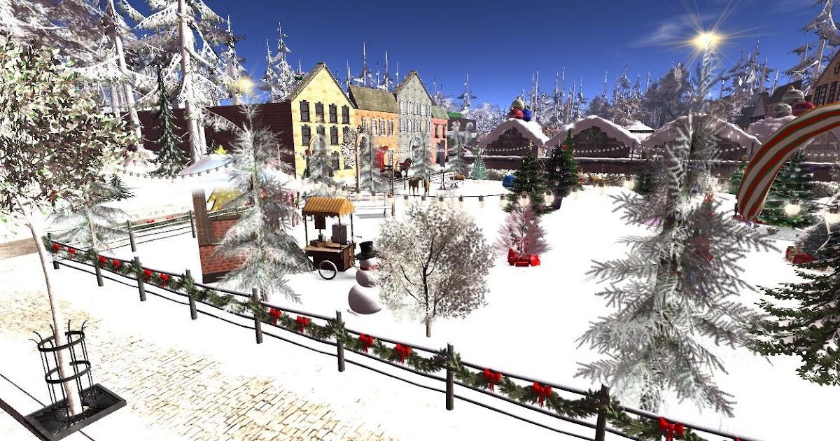 Second Life Newser The Christmas Expo