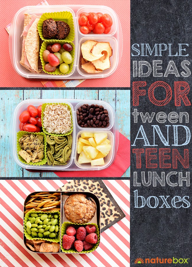 Simple Ideas For Teen Lunch Boxes — NatureBox Blog