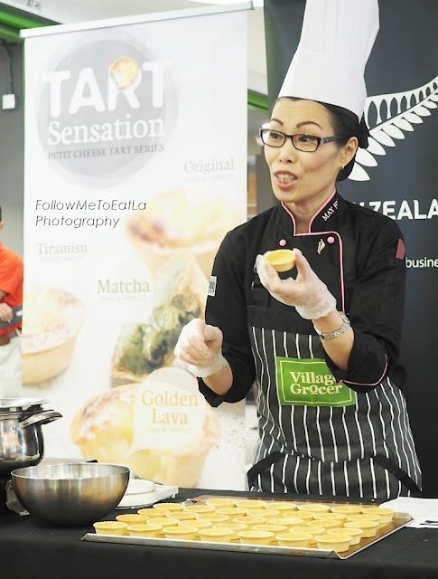 Chef May Foo Giving Pointers On How To Bake The Finest Tart Pastry