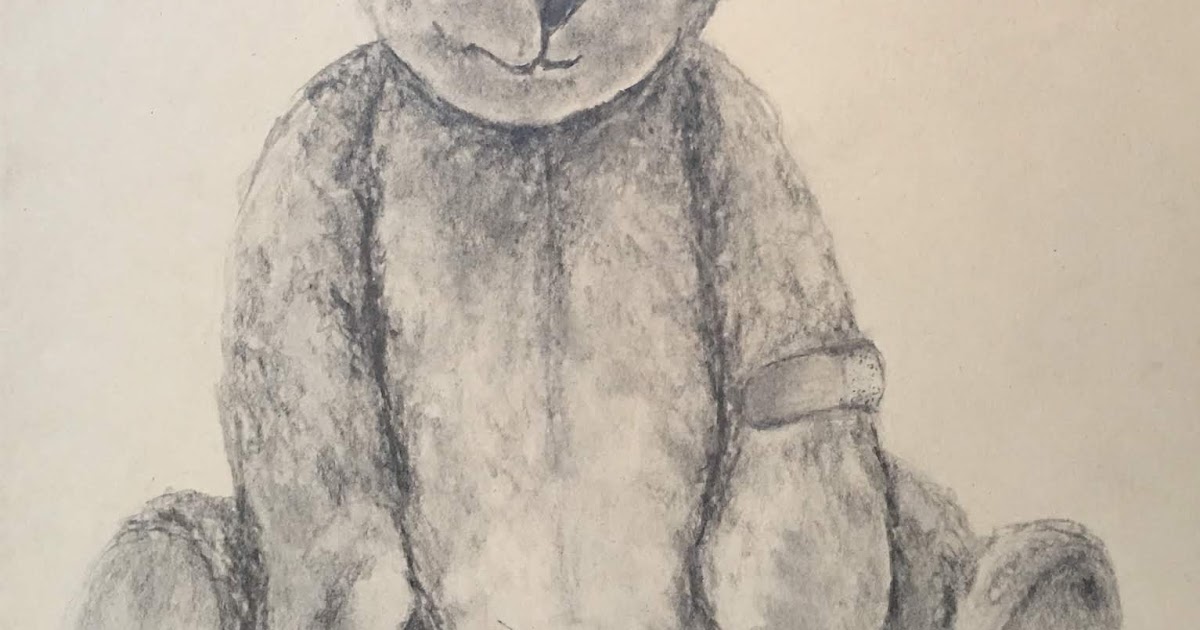 Graphite Teddy Bears - Art Room Britt