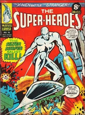 Marvel UK, The Super-Heroes #15, the Silver Surfer