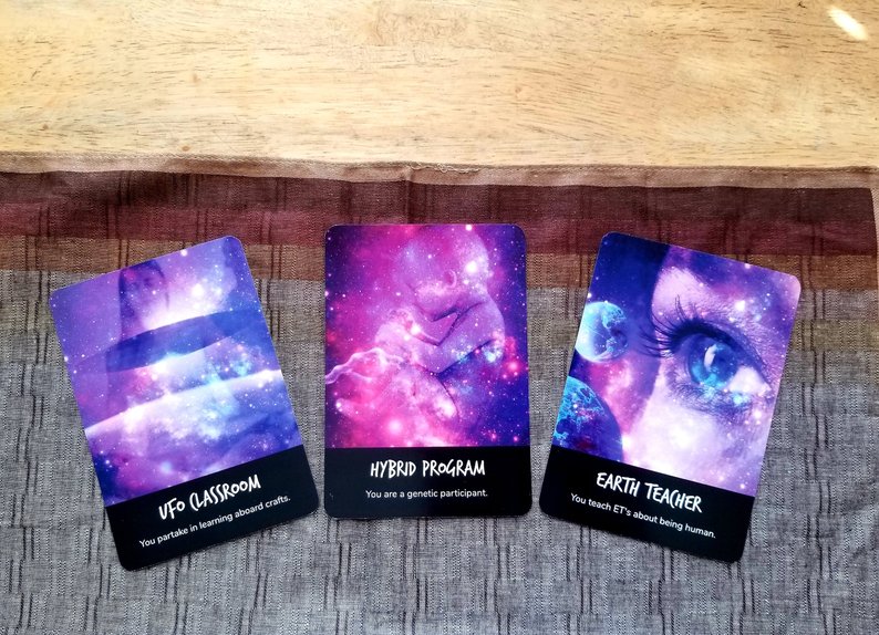 ET First Contact: Starseed, Galactic, Tarot, Pendulum, Oracle Card ...