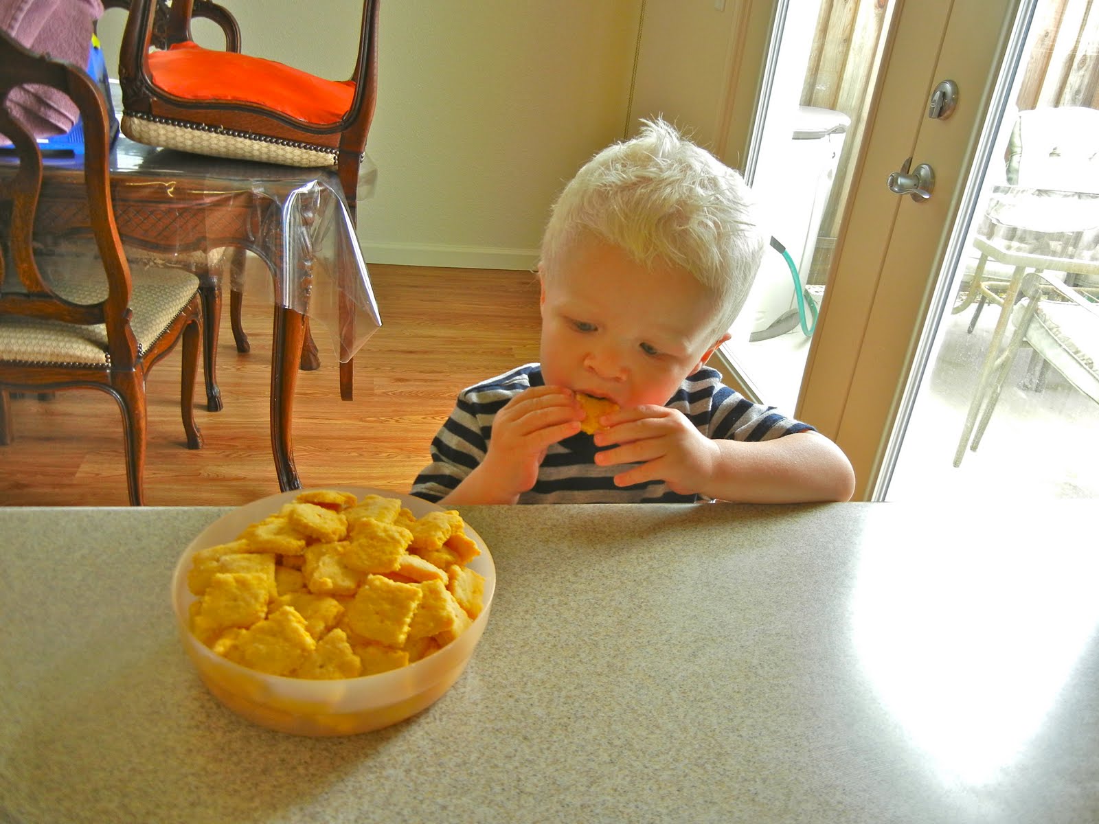 THRIVEing Momma Cheese Crackers