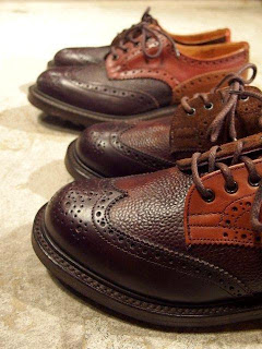 NEPENTHES TRICKER'S MENS & WOMENS Multi-Tone Brogue/Browns SUNRISE MARKET