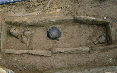 Geometric period tomb found on Greek island of Lesbos