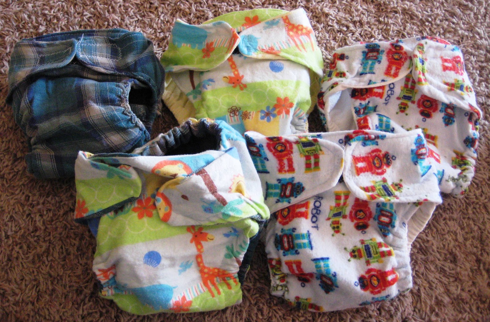 The Sea Lily Project: Homemade Diapers