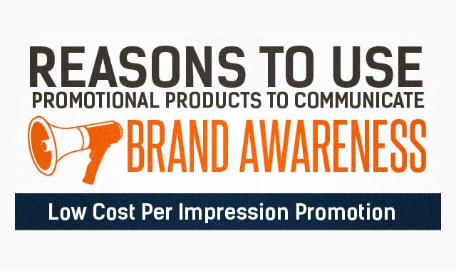 Image: Reasons to Use Promotional Products to Communicate Brand Awareness #infographic