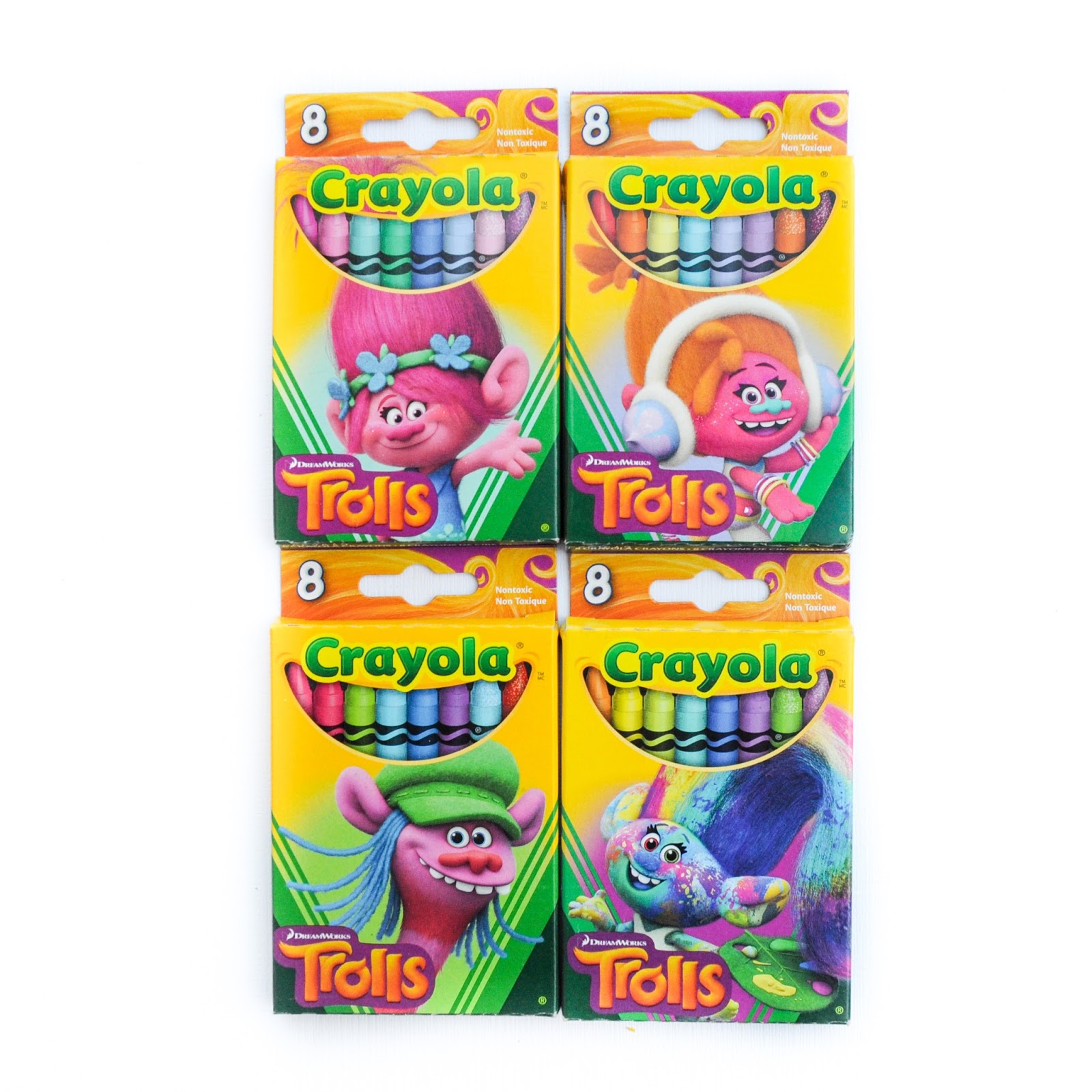 Ford Crayola 8 Count Crayons with Coloring Book