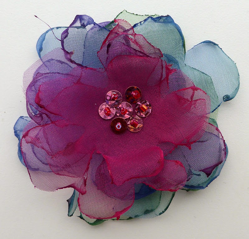 LinsArt Organza Flower