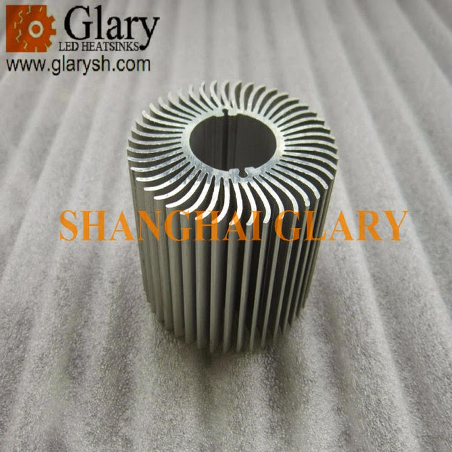 aluminum heatsink, cooler, extruded profiles GLRHS020 62mm