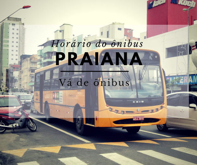 Horário do ônibus Praiana em Itapema