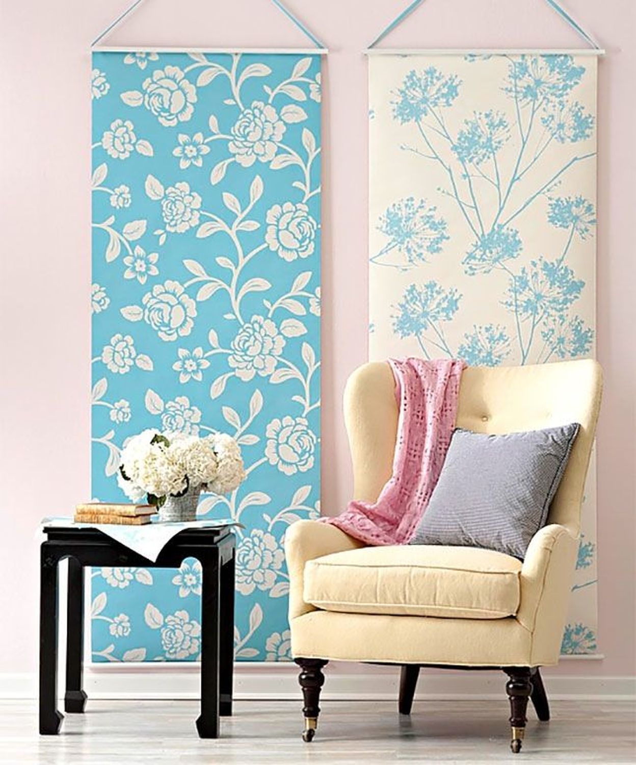 ¡Se puede hacer mucho con los restos de papel tapiz! - Creativa