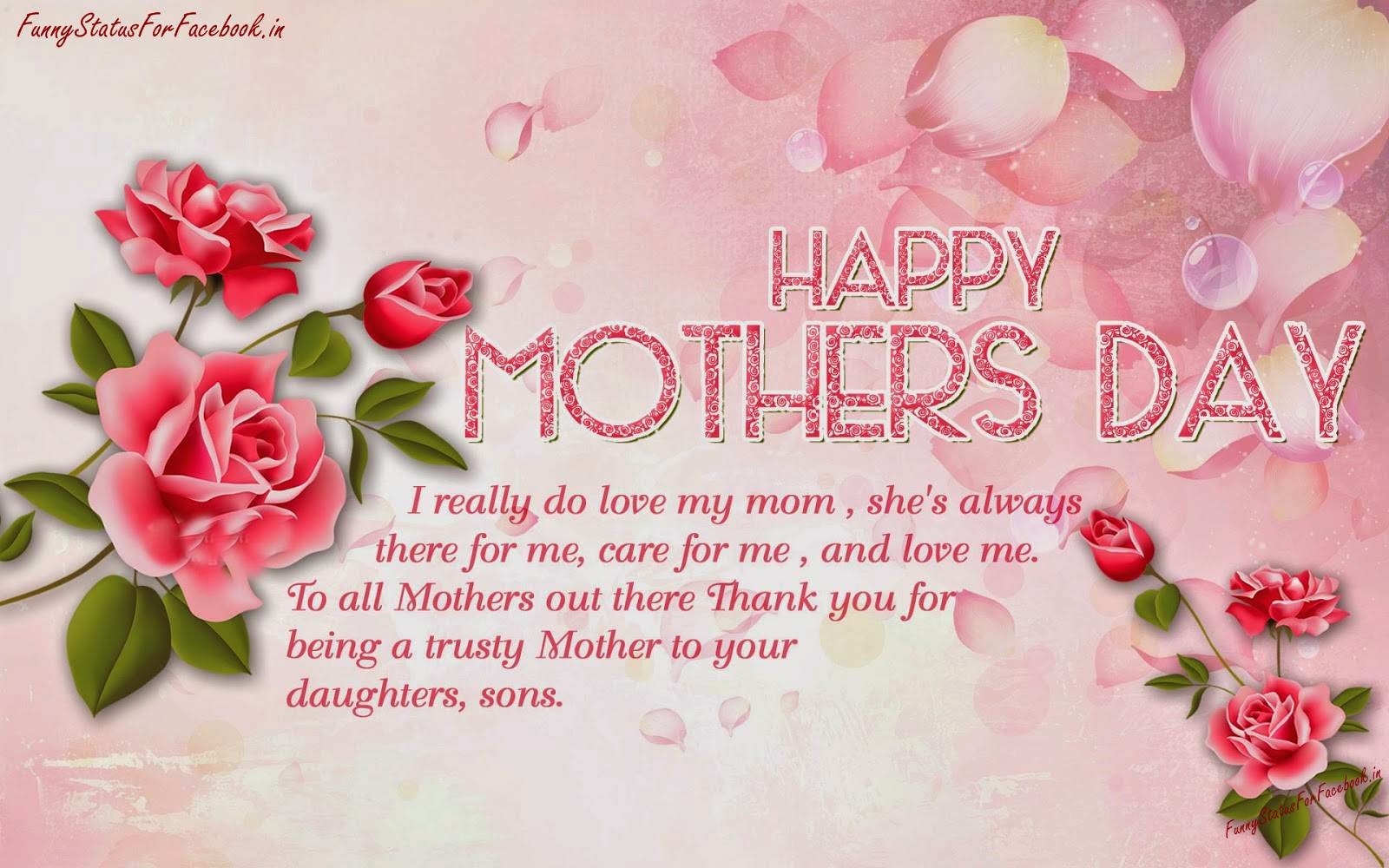 Happy Mothers Day Quotes Greeting Cards Wallpapers with Messages | Best ...