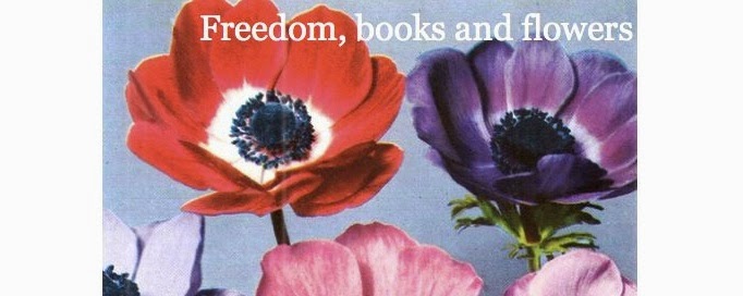 freedom books and flowers
