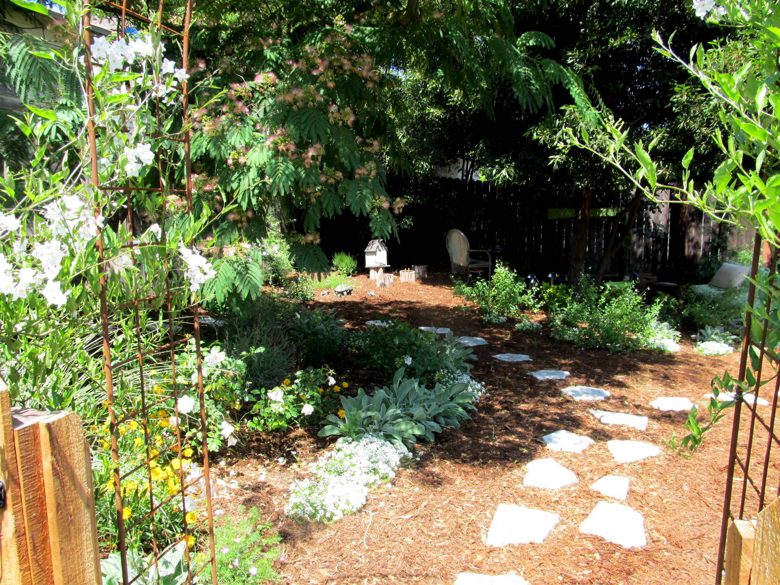 Fairy Yardmother Landscape Design: Before and After