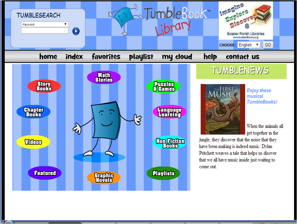 Read with your kids with Tumblebooks! Digital Lovers Blog