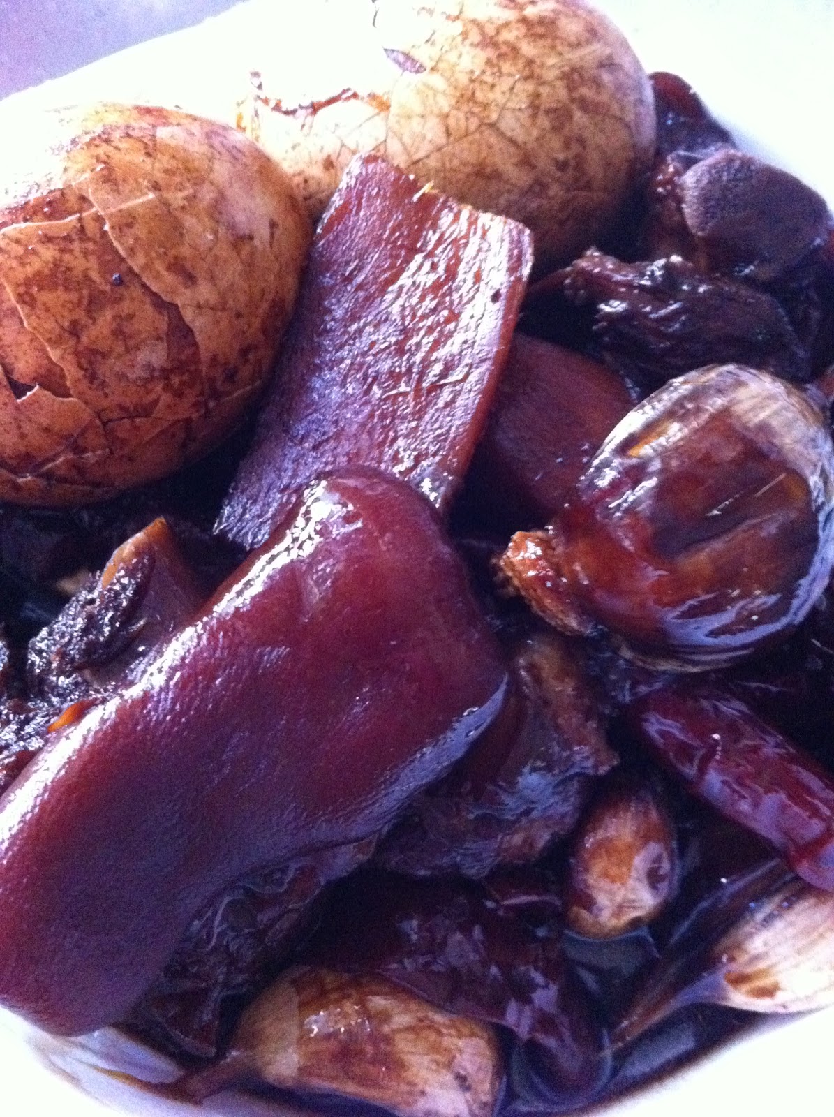 Mandisa Jac's Kitchen Recipe Black Vinegar Pork Trotter (猪脚醋)